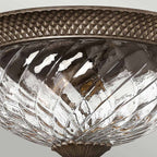 Deckenleuchte Plantation (bronzefarben) 3x - Elstead Lighting