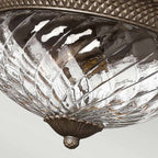 Deckenleuchte Plantation (bronzefarben) 3x - Elstead Lighting