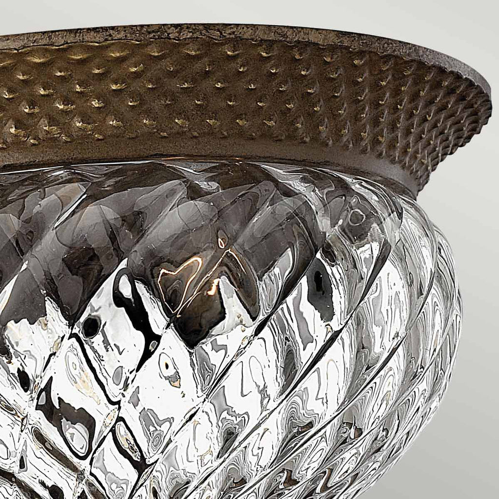 Deckenleuchte Plantation (bronzefarben) 2x - Elstead Lighting
