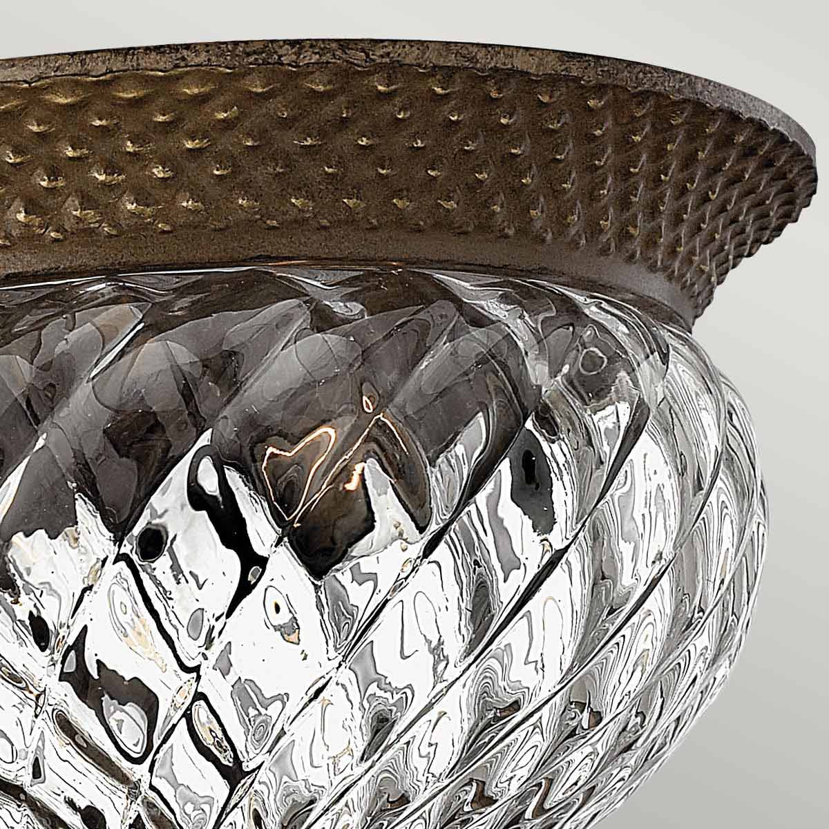 Deckenleuchte Plantation (bronzefarben) 2x - Elstead Lighting