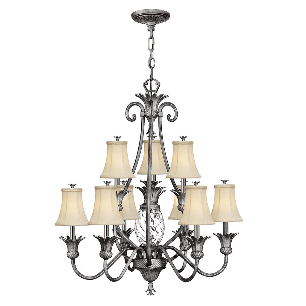 Pendelleuchte Plantation (Nickel) 10x - Elstead Lighting