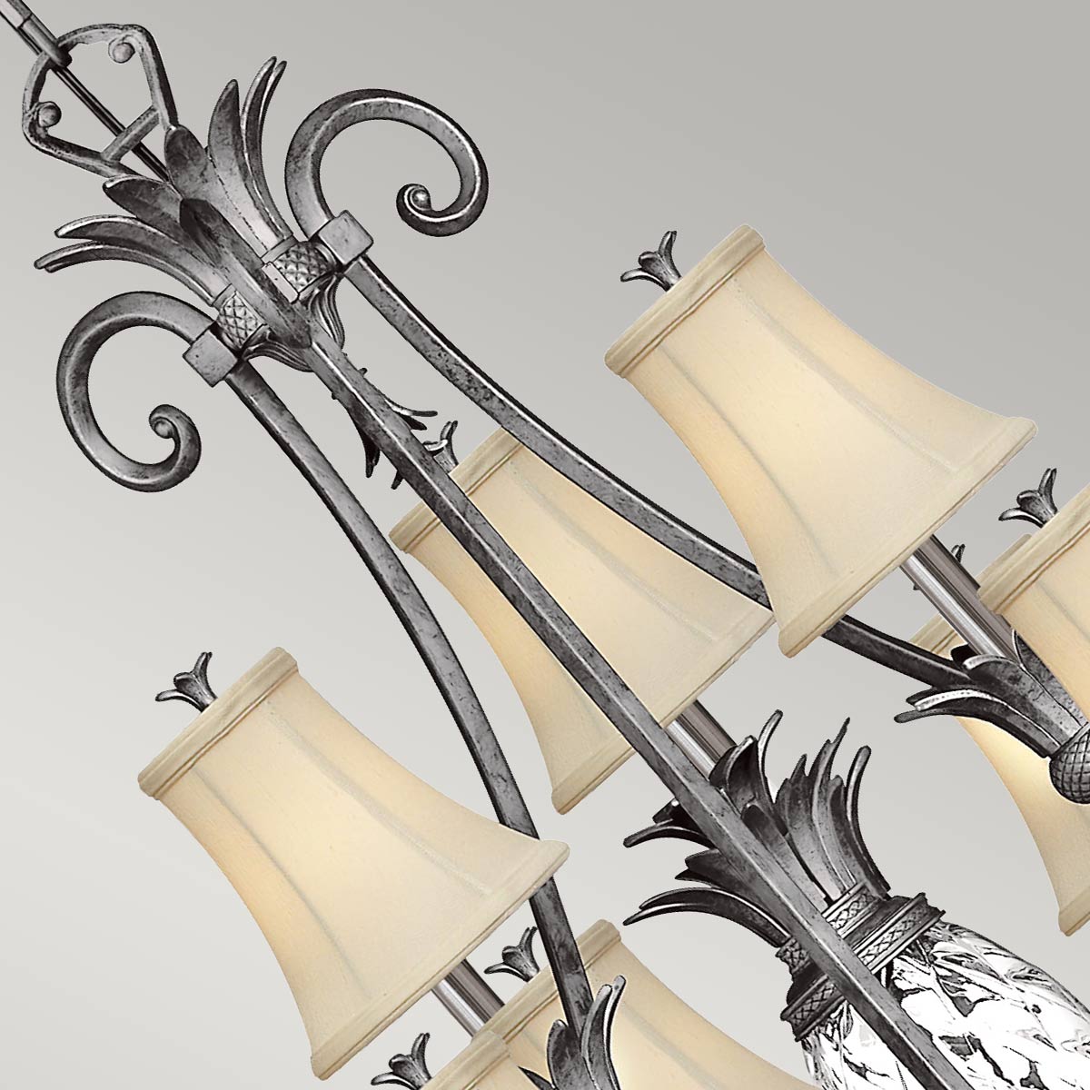 Pendelleuchte Plantation (Nickel) 10x - Elstead Lighting