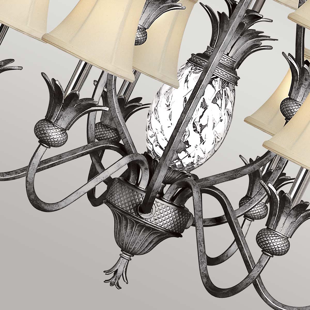 Pendelleuchte Plantation (Nickel) 10x - Elstead Lighting