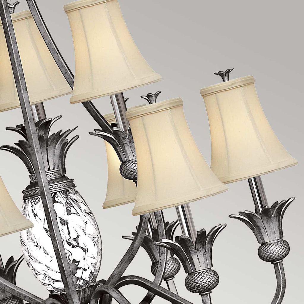 Pendelleuchte Plantation (Nickel) 10x - Elstead Lighting