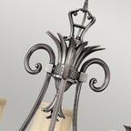 Pendelleuchte Plantation (Nickel) 4x - Elstead Lighting