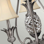 Pendelleuchte Plantation (Nickel) 4x - Elstead Lighting
