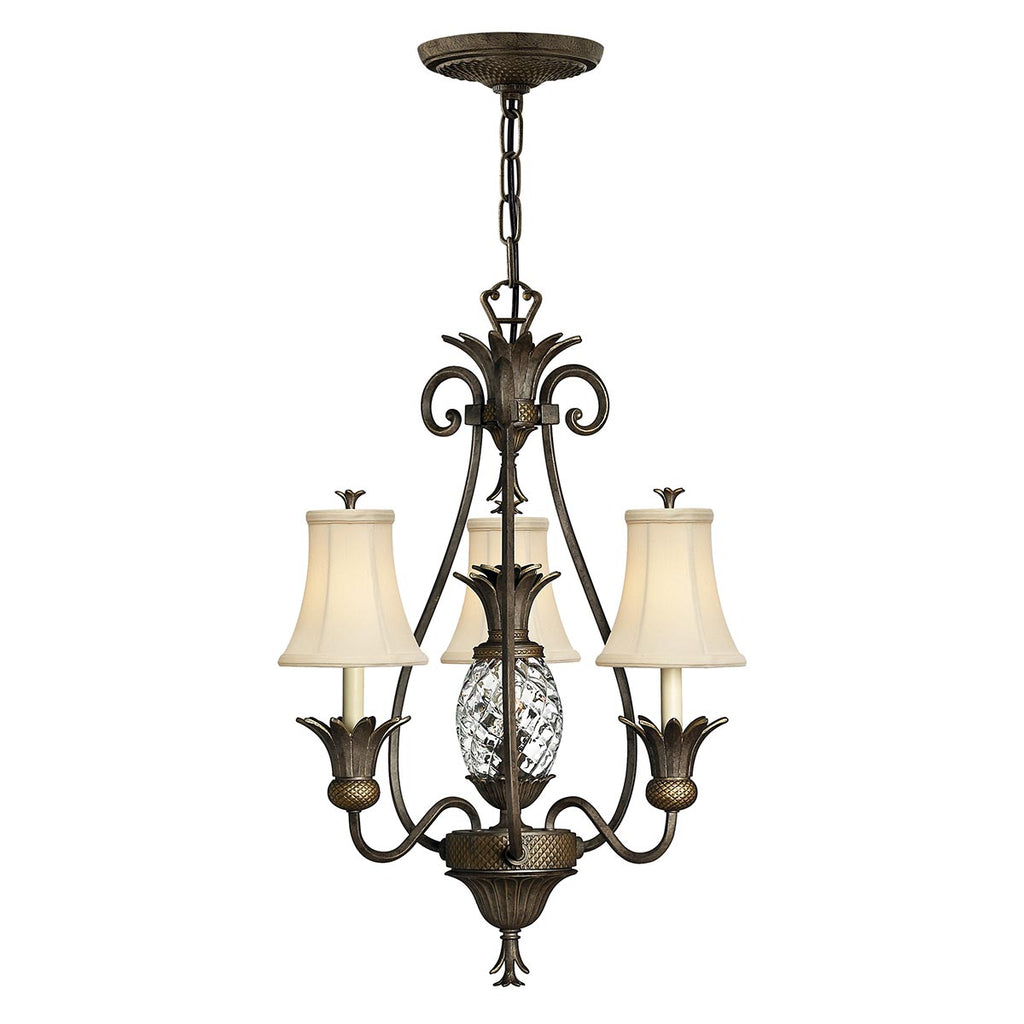 Pendelleuchte Plantation (bronzefarben) 4x - Elstead Lighting