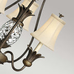 Pendelleuchte Plantation (bronzefarben) 4x - Elstead Lighting