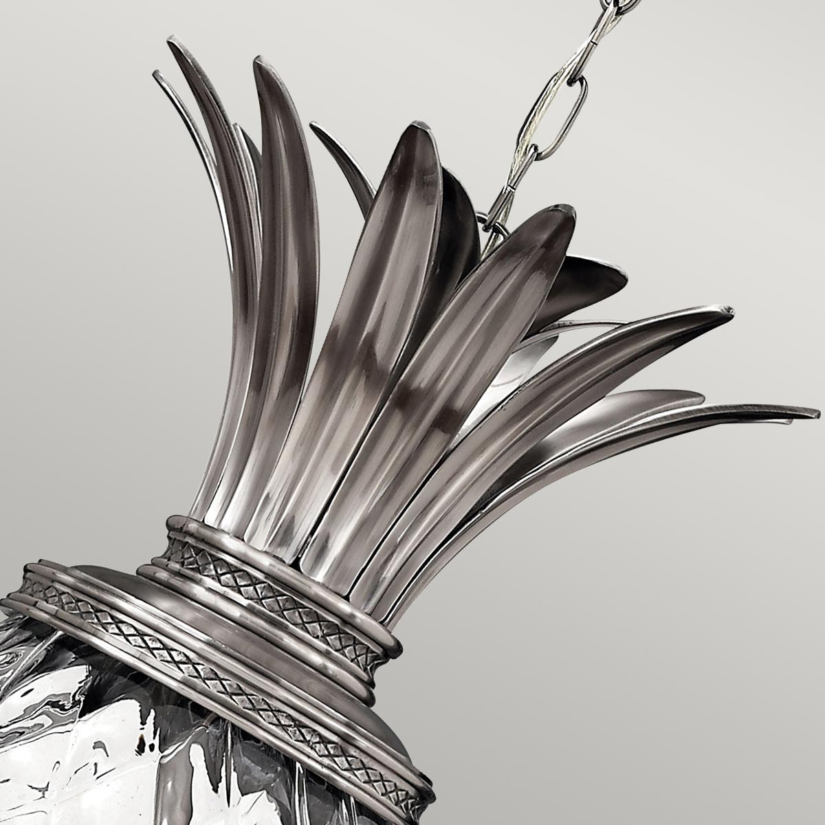 Pendelleuchte Plantation (Nickel) 4x - Elstead Lighting