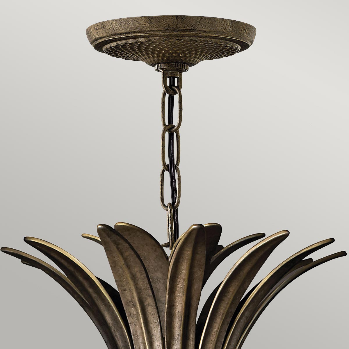 Pendelleuchte Plantation (bronzefarben) 4x - Elstead Lighting
