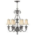 Pendelleuchte Plantation (Nickel) 7x - Elstead Lighting