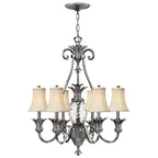 Pendelleuchte Plantation (Nickel) 7x - Elstead Lighting