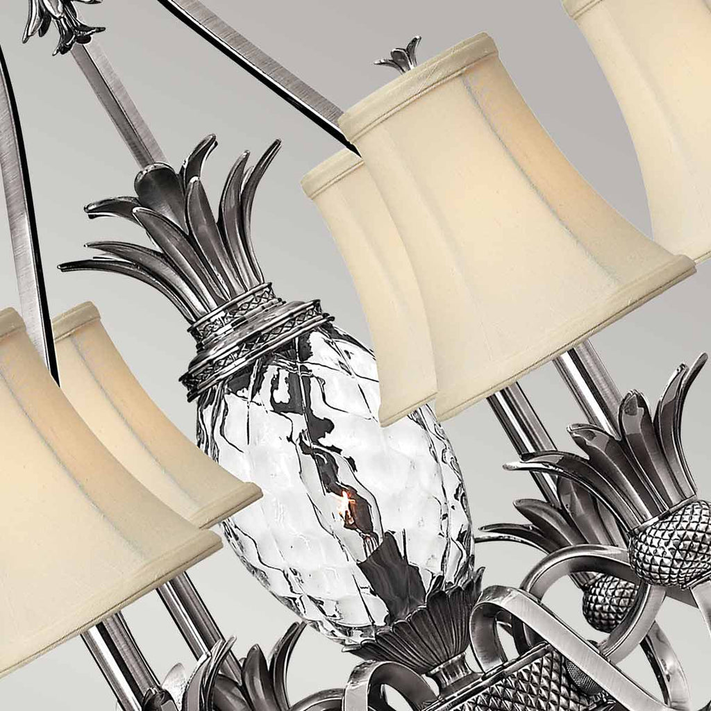 Pendelleuchte Plantation (Nickel) 7x - Elstead Lighting