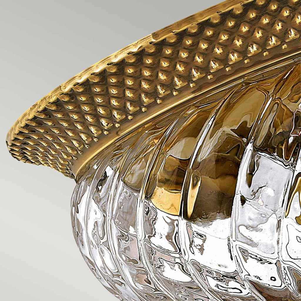 Deckenleuchte Plantation (messingfarben) 2x - Elstead Lighting