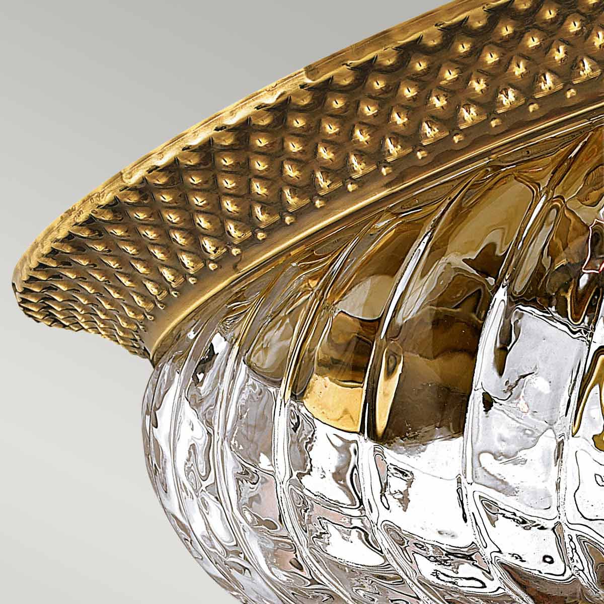 Deckenleuchte Plantation (messingfarben) 2x - Elstead Lighting