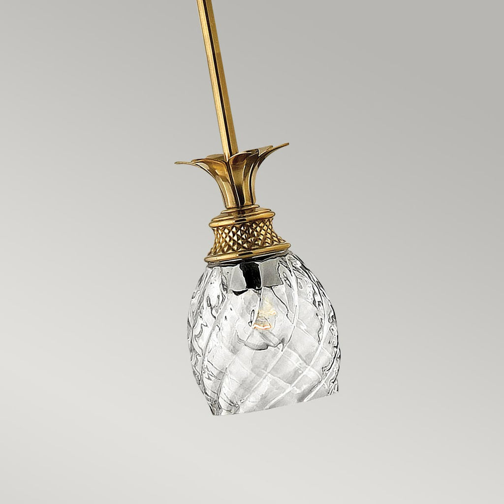 Pendelleuchte Plantation (messingfarben) 1x - Elstead Lighting