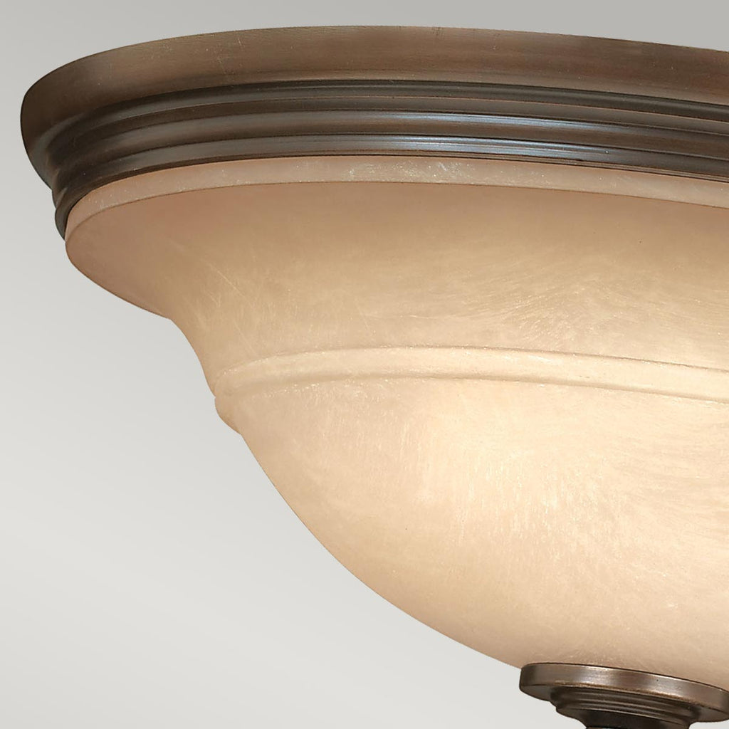 Deckenleuchte Plymouth (bronzefarben) 3x - Elstead Lighting