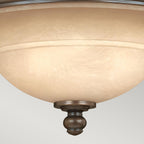 Deckenleuchte Plymouth (bronzefarben) 3x - Elstead Lighting