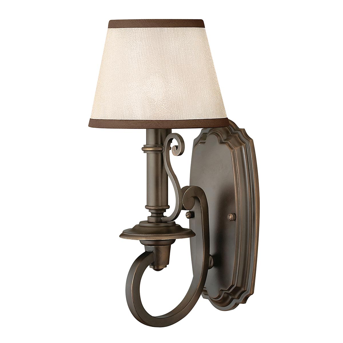 Wandleuchte Plymouth (goldfarben) 1x - Elstead Lighting