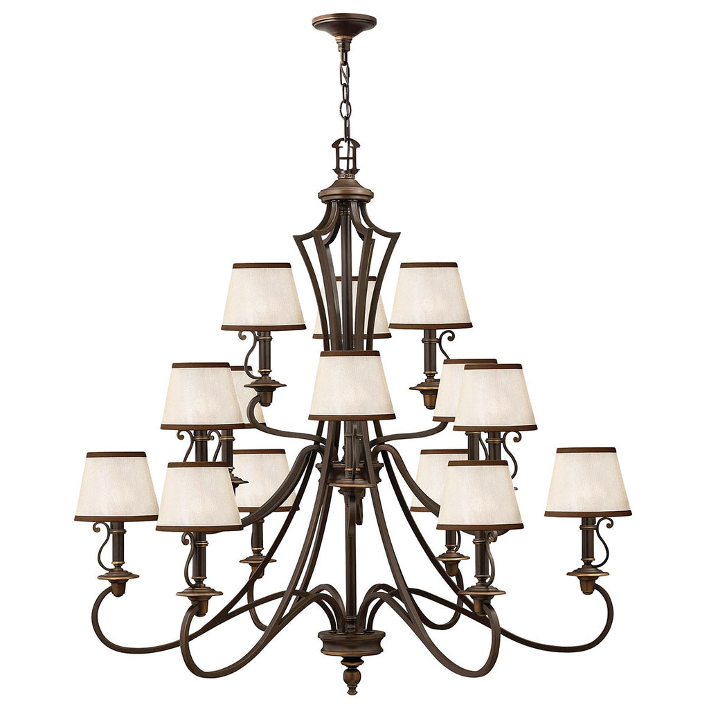 Pendelleuchte Plymouth (bronzefarben) 15x - Elstead Lighting