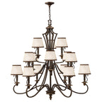 Pendelleuchte Plymouth (bronzefarben) 15x - Elstead Lighting