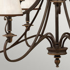 Pendelleuchte Plymouth (bronzefarben) 15x - Elstead Lighting