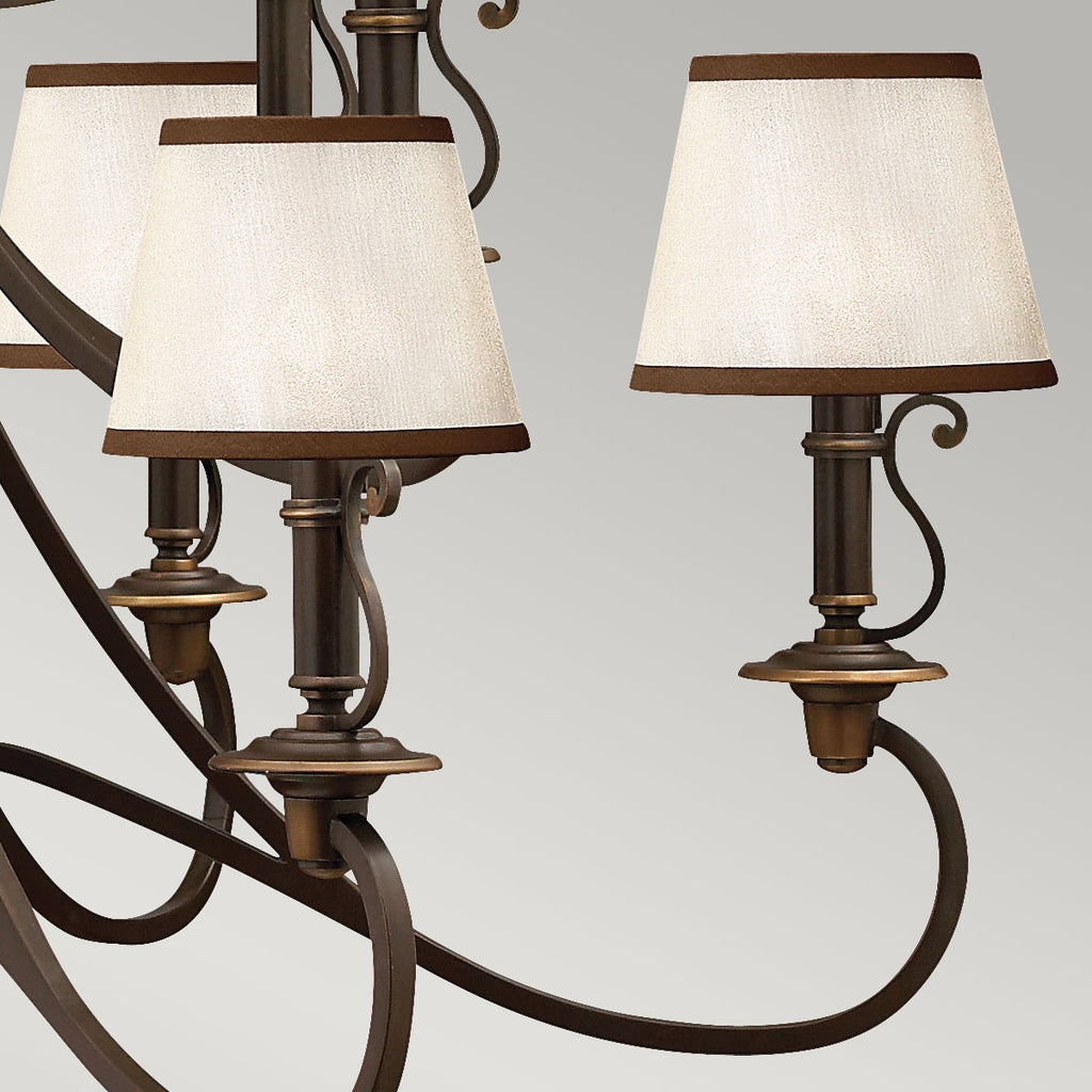 Pendelleuchte Plymouth (bronzefarben) 15x - Elstead Lighting