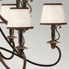 Pendelleuchte Plymouth (bronzefarben) 15x - Elstead Lighting