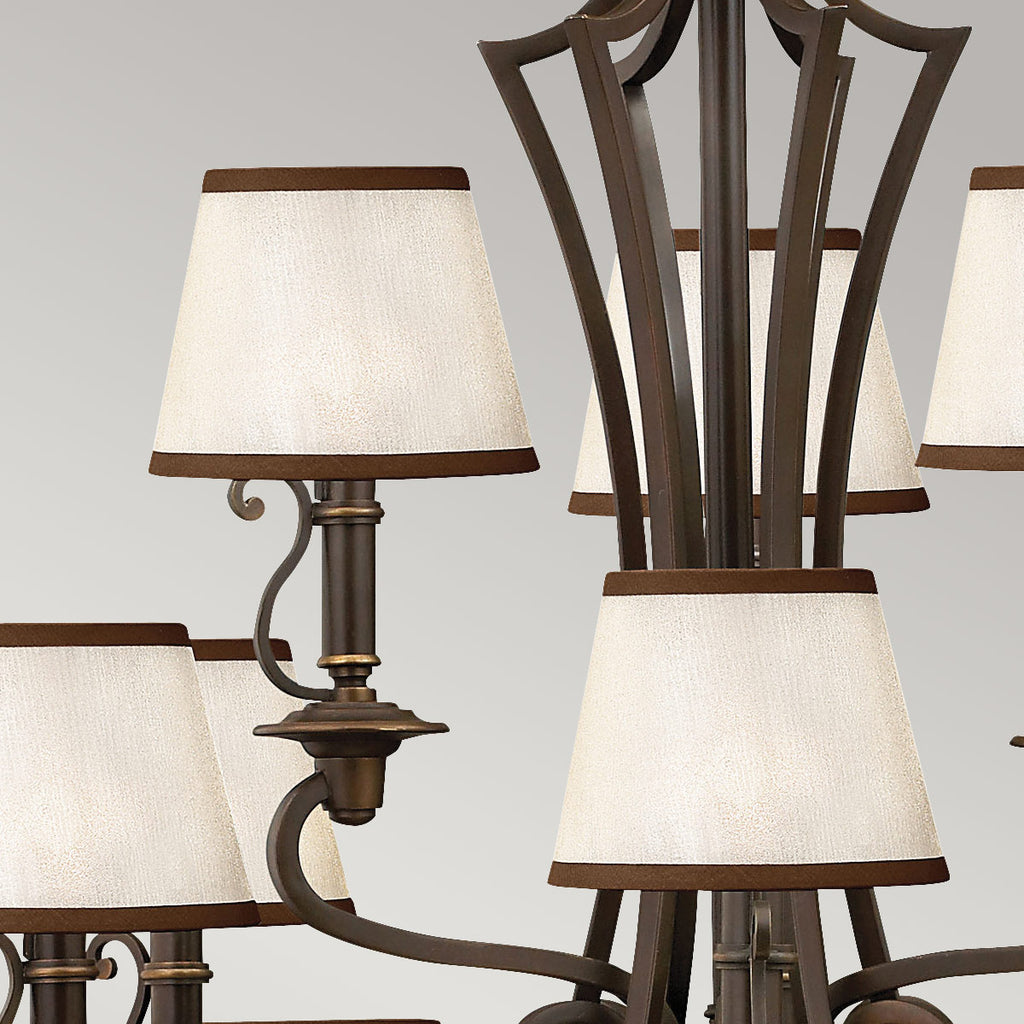 Pendelleuchte Plymouth (bronzefarben) 15x - Elstead Lighting