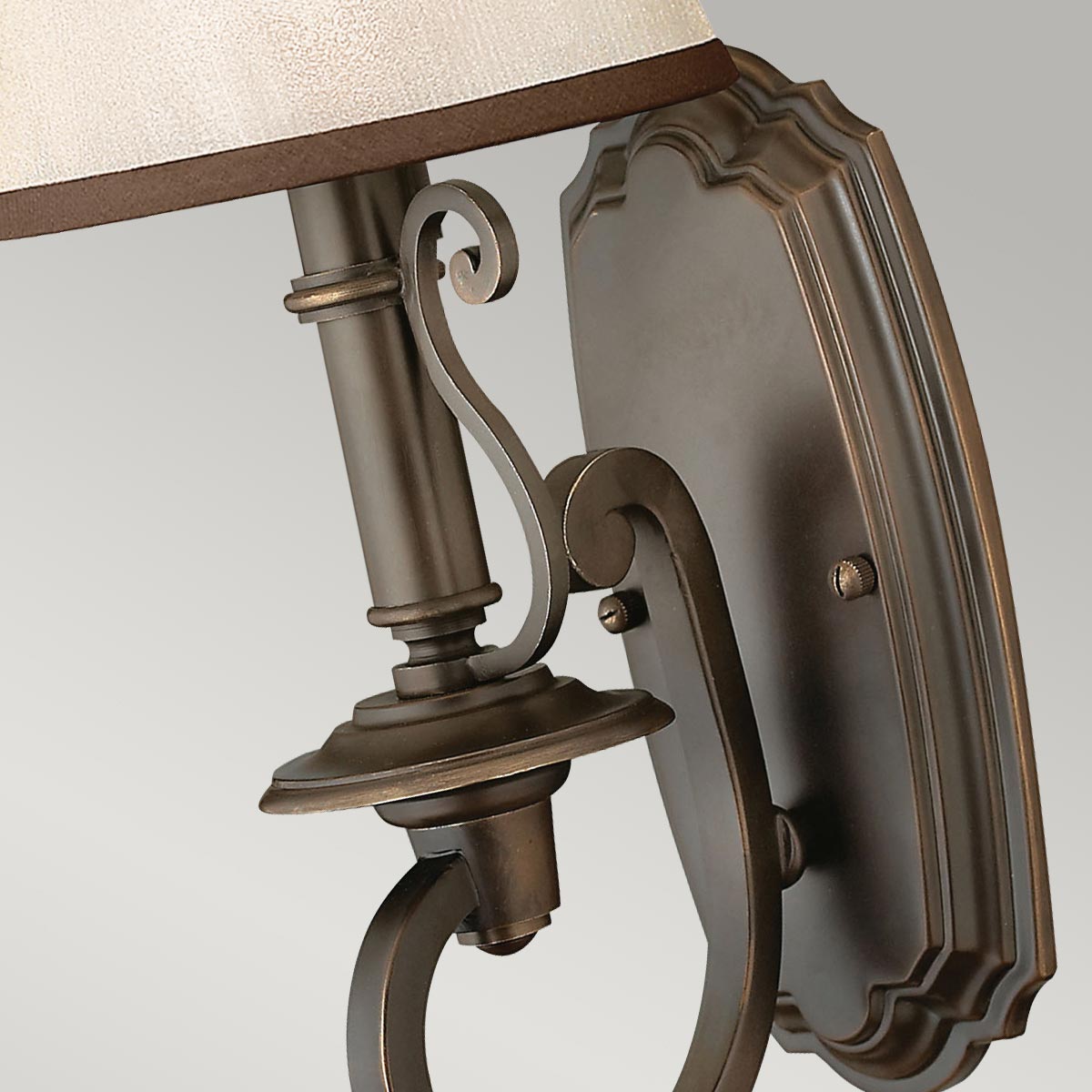 Wandleuchte Plymouth (goldfarben) 1x - Elstead Lighting