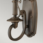 Wandleuchte Plymouth (goldfarben) 1x - Elstead Lighting