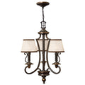 Pendelleuchte Plymouth (bronzefarben) 3x - Elstead Lighting