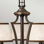 Pendelleuchte Plymouth (bronzefarben) 3x - Elstead Lighting