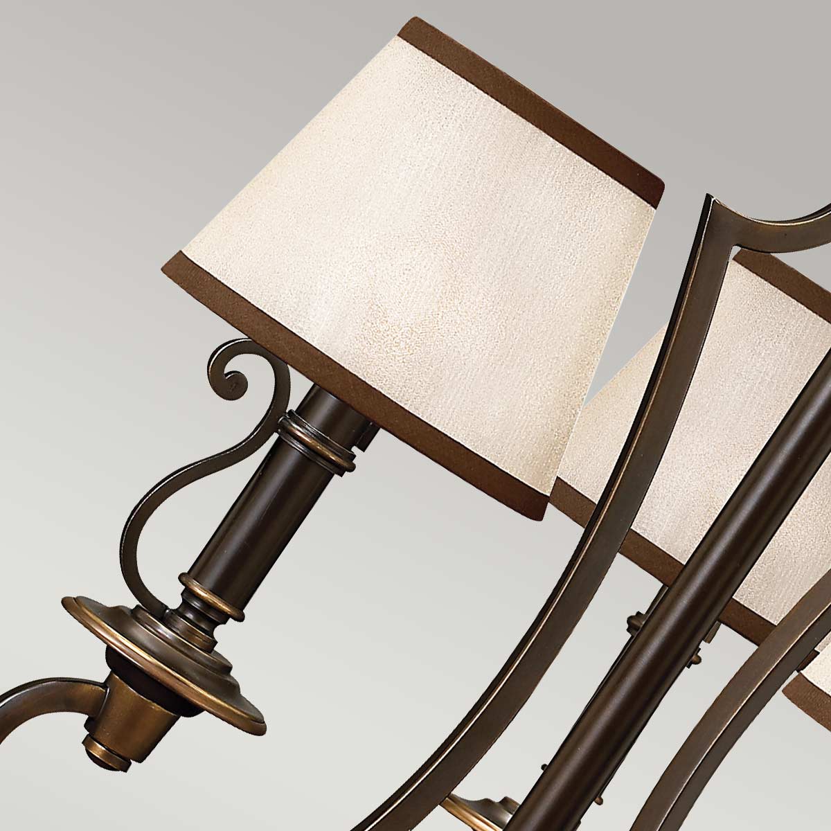 Pendelleuchte Plymouth (bronzefarben) 3x - Elstead Lighting