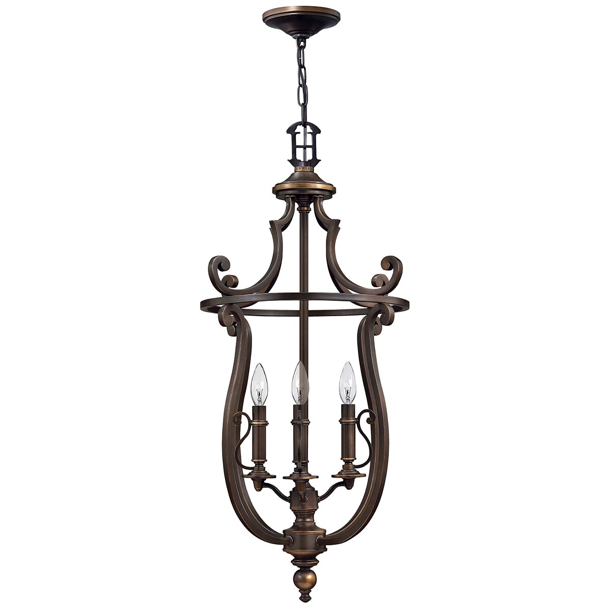 Pendelleuchte Plymouth (bronzefarben) 4x - Elstead Lighting