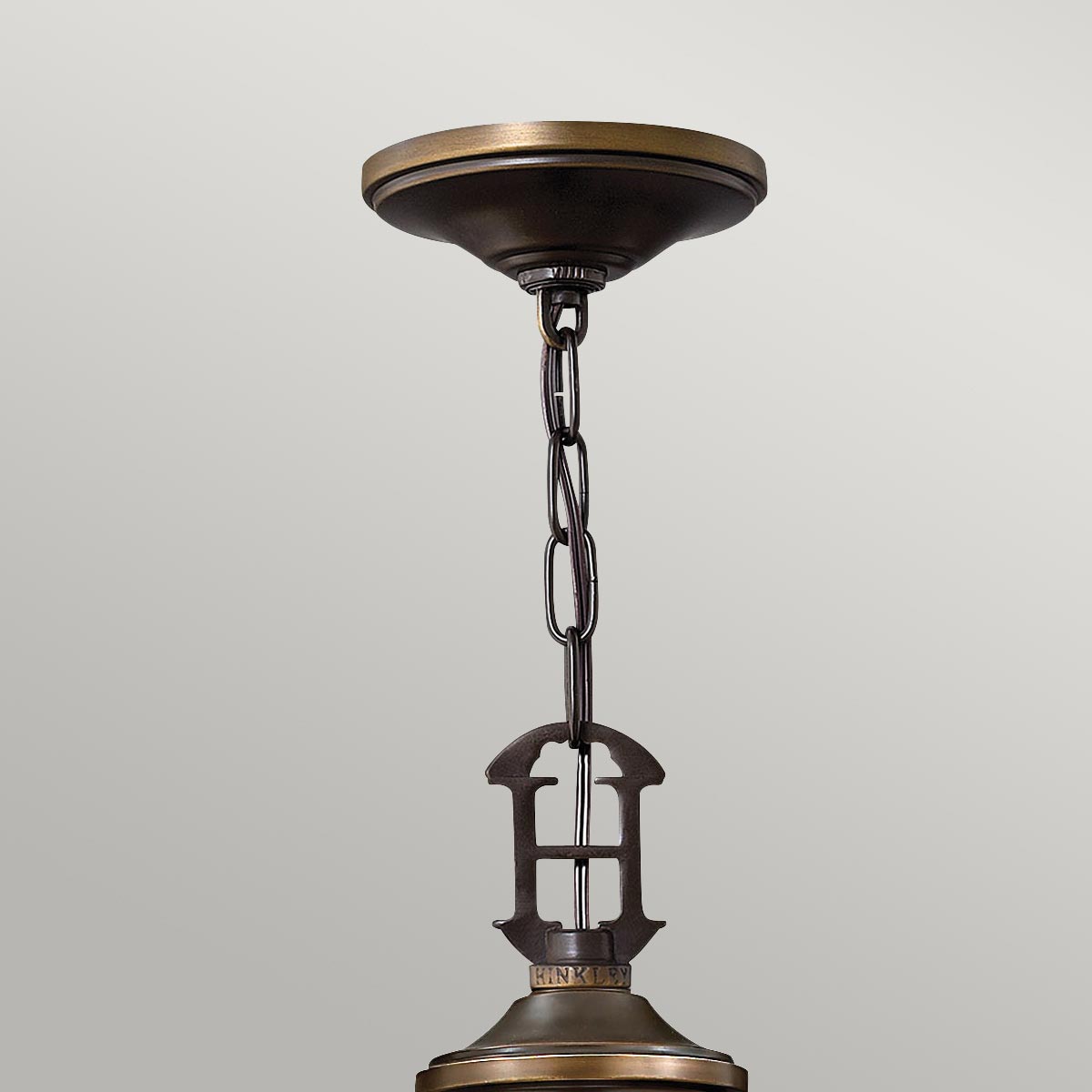 Pendelleuchte Plymouth (bronzefarben) 9x - Elstead Lighting