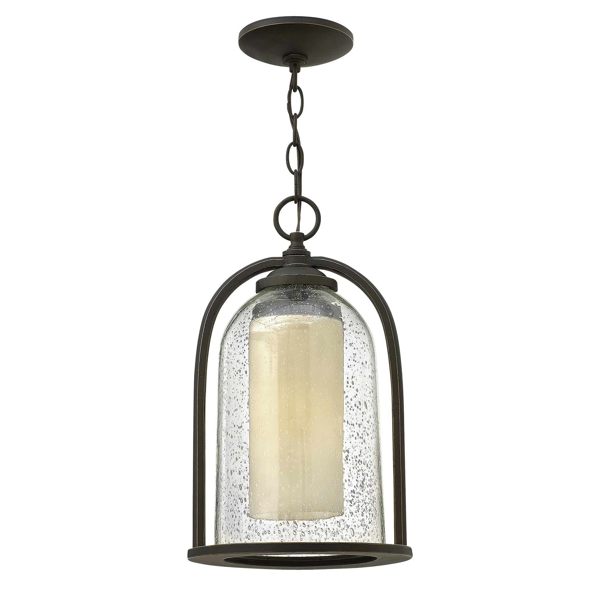 Außen-Pendelleuchte Quincy (bronzefarben) 1x - Elstead Lighting