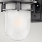 Außen-Wandleuchte Reef (Hematit) 1x - Elstead Lighting