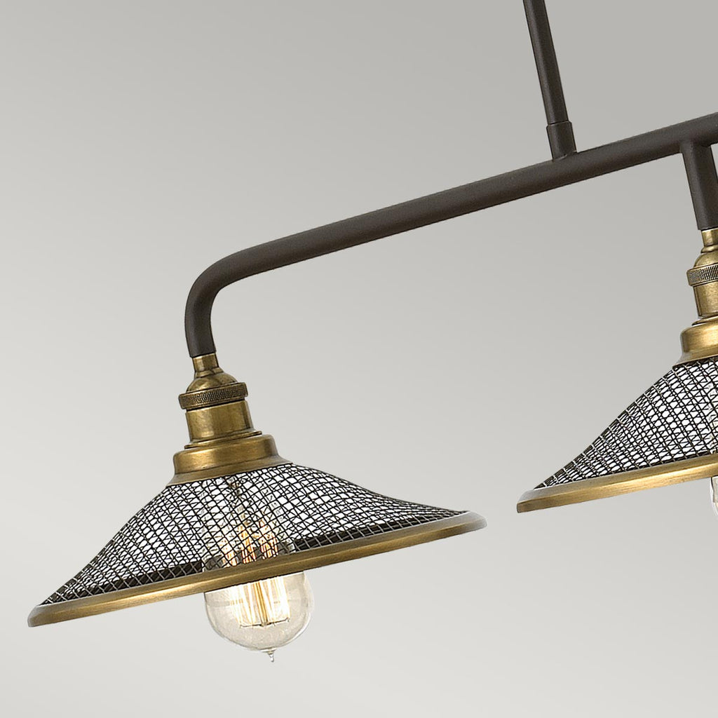 Pendelleuchte Rigby (bronzefarben) 3x - Elstead Lighting