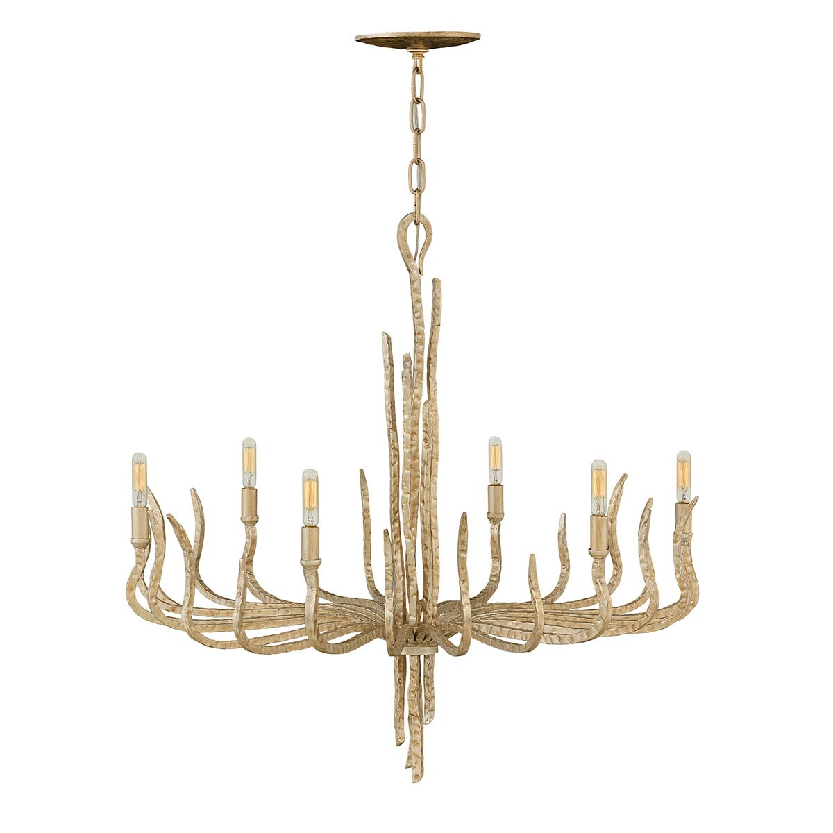 Pendelleuchte Spyre (goldfarben) 6x - Elstead Lighting