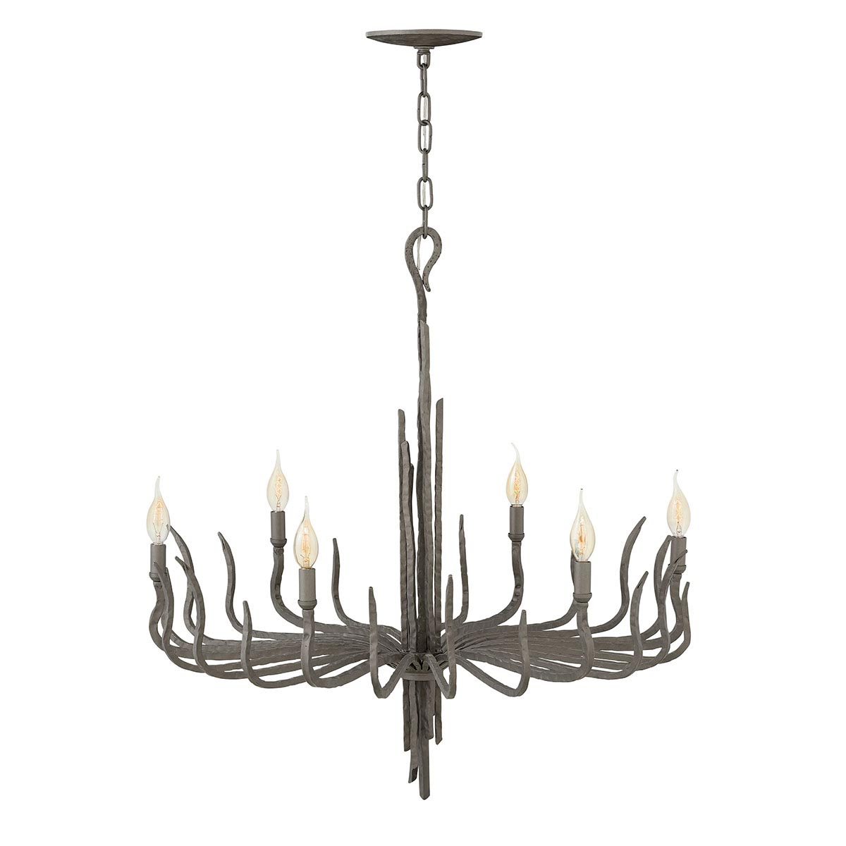 Pendelleuchte Spyre (bronzefarben) 6x - Elstead Lighting