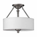 Deckenleuchte Sussex (Nickel) 3x - Elstead Lighting