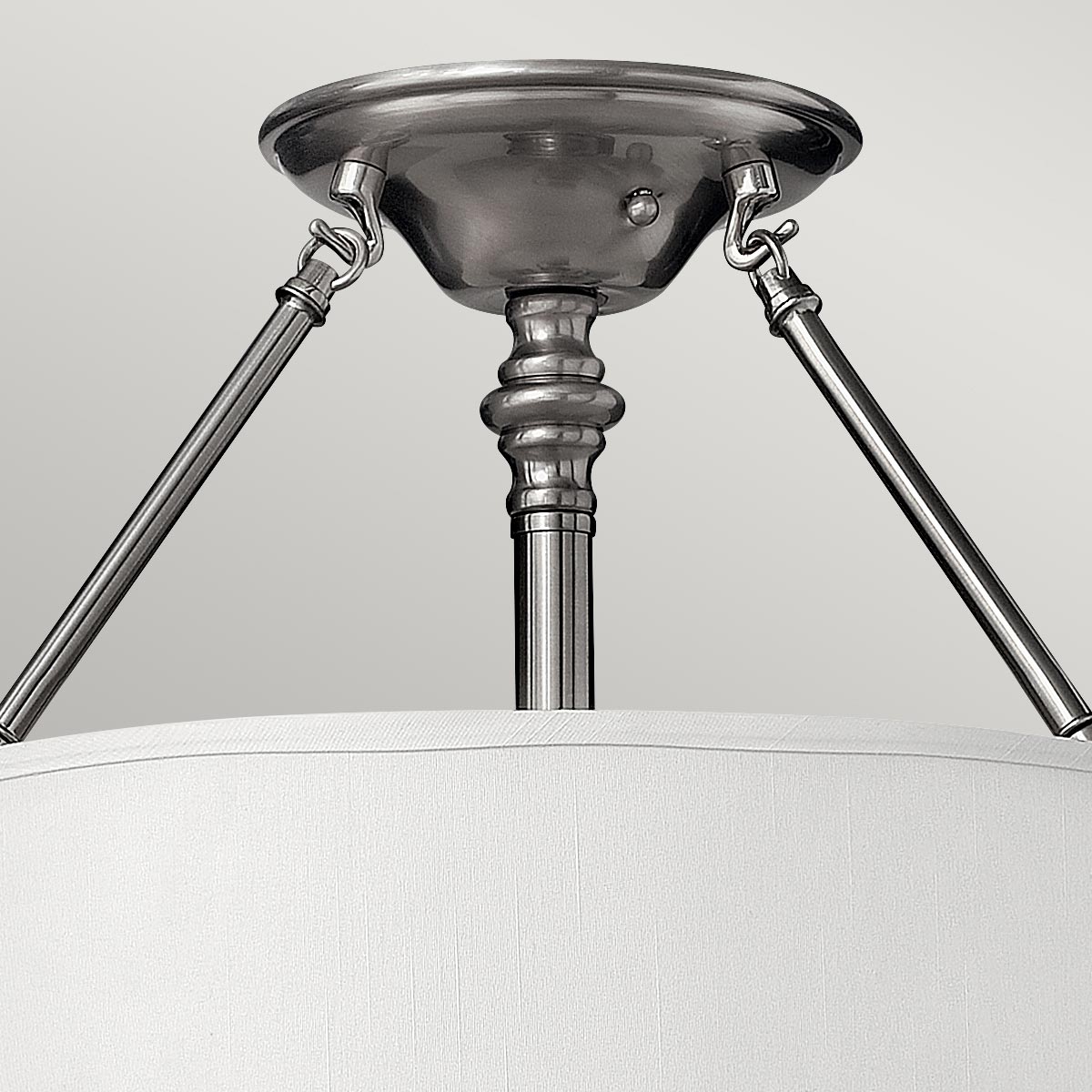 Deckenleuchte Sussex (Nickel) 3x - Elstead Lighting