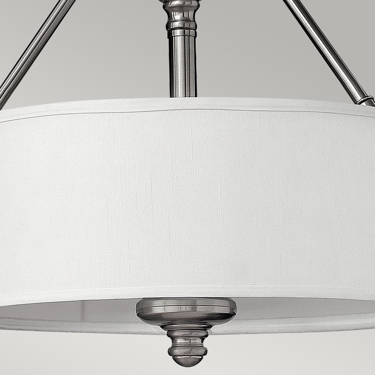 Deckenleuchte Sussex (Nickel) 3x - Elstead Lighting