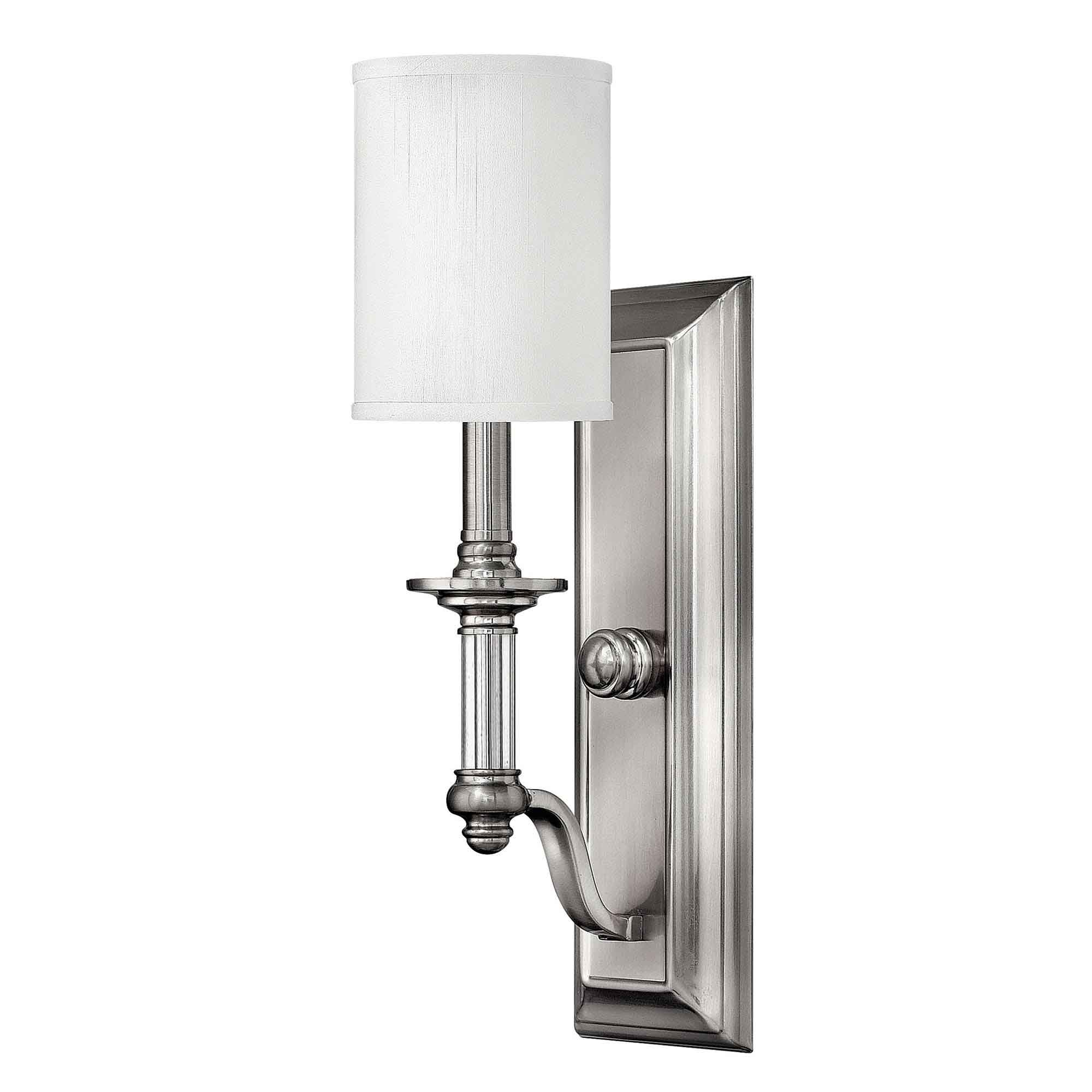Wandleuchte Sussex (Nickel) 1x - Elstead Lighting
