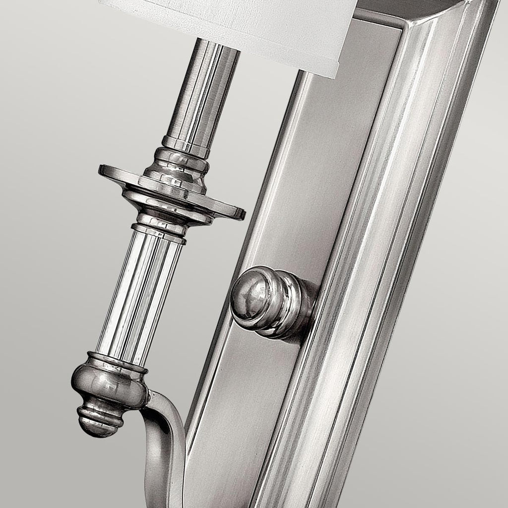 Wandleuchte Sussex (Nickel) 1x - Elstead Lighting
