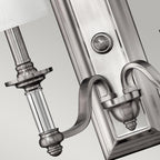Wandleuchte Sussex (Nickel) 2x - Elstead Lighting