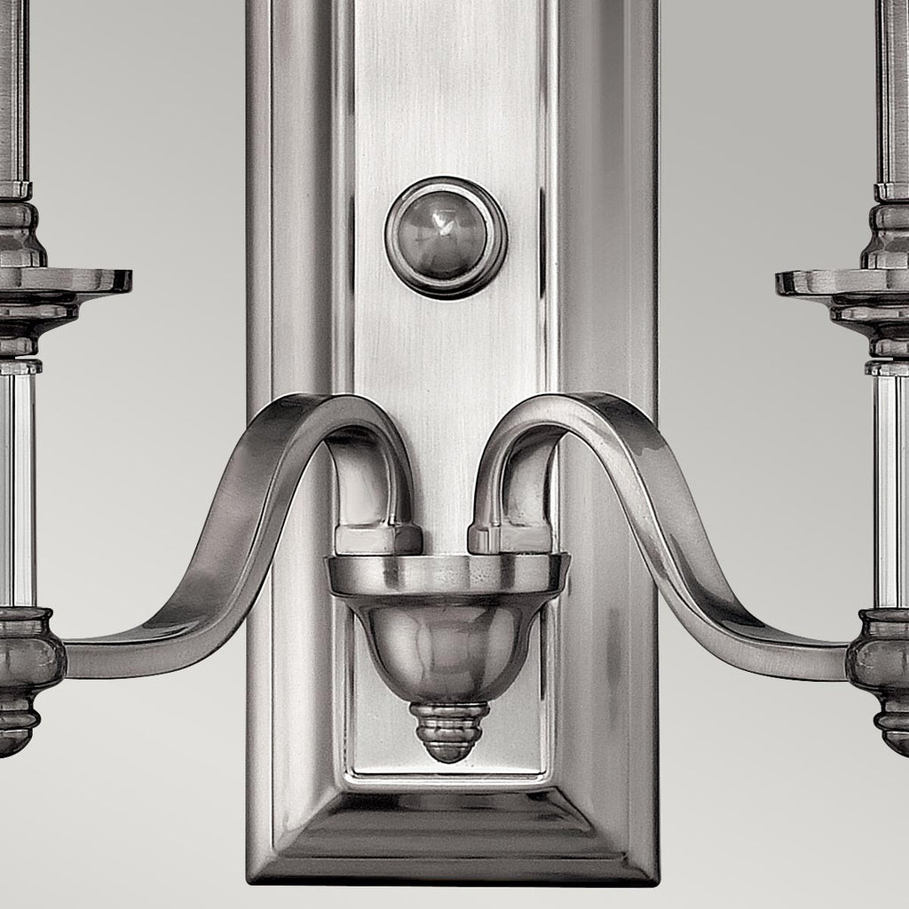 Wandleuchte Sussex (Nickel) 2x - Elstead Lighting