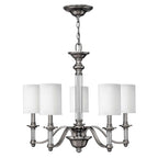 Pendelleuchte Sussex (Nickel) 5x - Elstead Lighting