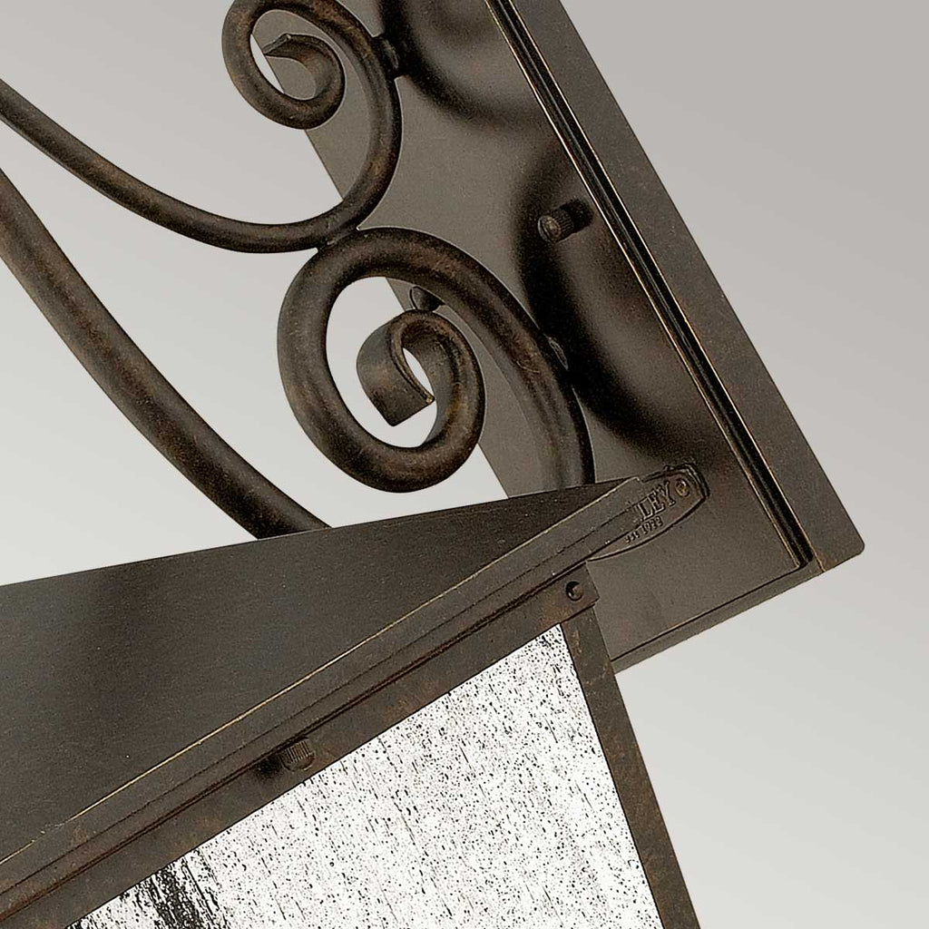 Außen-Wandleuchte Trellis (bronzefarben) 4x - Elstead Lighting